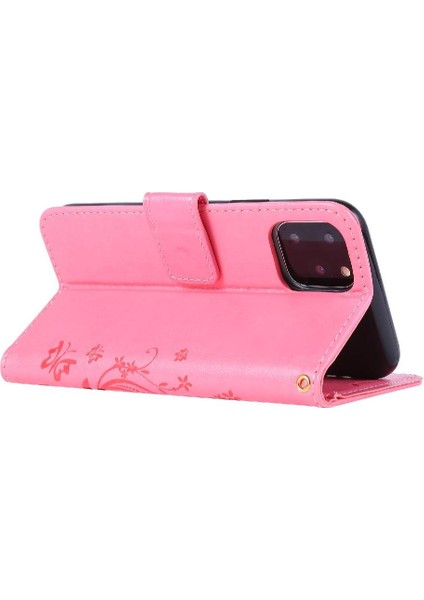 IPhone 11 Için Filp Durumda Pro Kickstand Manyetik Kapatma Pu Deri Kart (Yurt Dışından)