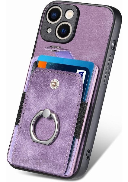 IPhone 15 Için Kılıf Standı Crad Yuvası Halka Tutucu Manyetik Araç Montaj (Yurt Dışından) modelleri