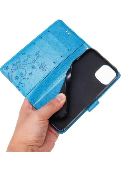 IPhone 15 Için Pu Deri Kickstand Durumda Kart Tutucu Manyetik Kapatma (Yurt Dışından) fiyatları