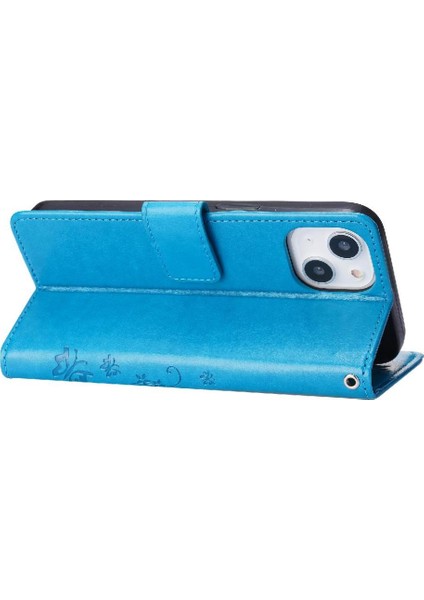 IPhone 15 Için Pu Deri Kickstand Durumda Kart Tutucu Manyetik Kapatma (Yurt Dışından) indirimleri