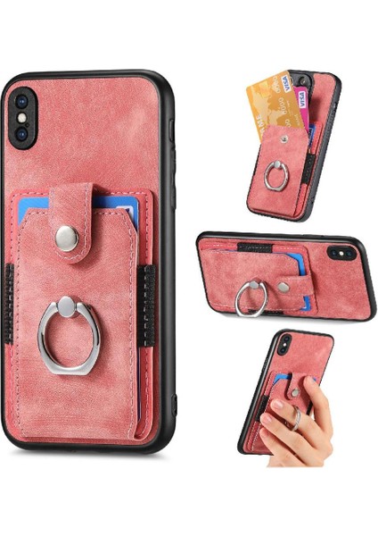 IPhone X/xs Crad Yuvası Halka Tutucu Manyetik Araç Montaj Standı (Yurt Dışından)