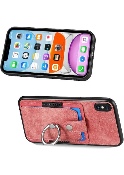 IPhone X/xs Crad Yuvası Halka Tutucu Manyetik Araç Montaj Standı (Yurt Dışından)