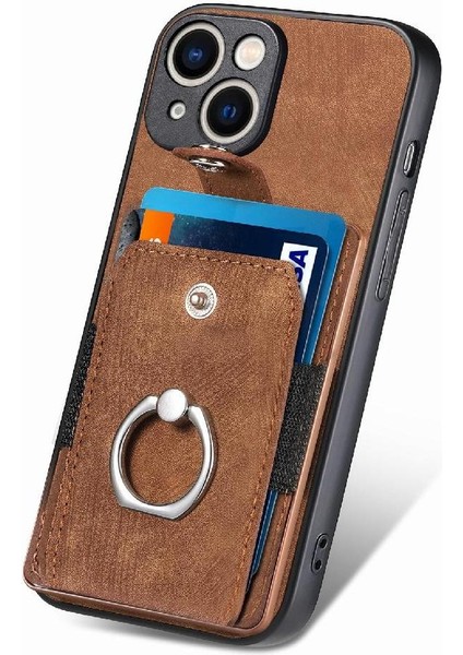 IPhone 15 Için Kılıf Standı Crad Yuvası Halka Tutucu Manyetik Araç Montaj (Yurt Dışından) fırsatları