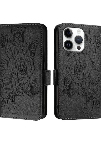 IPhone 13 Için Kılıf Pro Max Manyetik Cüzdan Kredi Kartı Yuvası ile Pu Deri (Yurt Dışından)