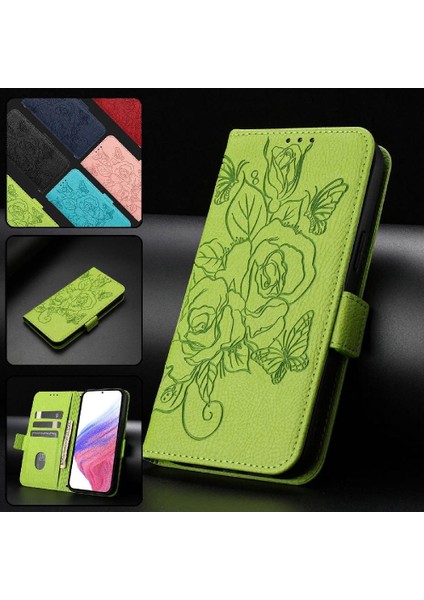 Kredi Kartı Yuvası ile IPhone 14 Artı Manyetik Cüzdan Pu Deri (Yurt Dışından)