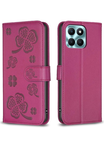 Onur X6A Cüzdan Yonca Çiçek Çok Renkli Kart Yuvaları Tutucu Için Flip Case (Yurt Dışından) indirimleri