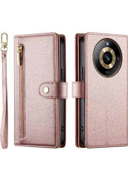 Realme 11 Pro 5g Cüzdan Bölmesi Kickstand Kart Yuvaları Için Flip Case (Yurt Dışından)