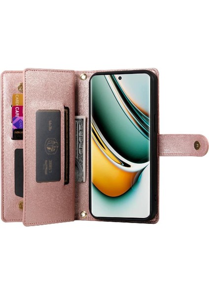 Realme 11 Pro 5g Cüzdan Bölmesi Kickstand Kart Yuvaları Için Flip Case (Yurt Dışından)