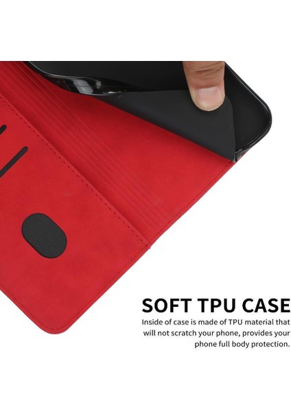 IPhone 16 Için Flip Case Pro Max Cüzdan Kart Ekleme Pu Deri Kickstand (Yurt Dışından)