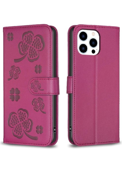 IPhone 16 Için Flip Case Pro Cüzdan Kart Yuvaları Tutucu Kickstand Pu Deri (Yurt Dışından)