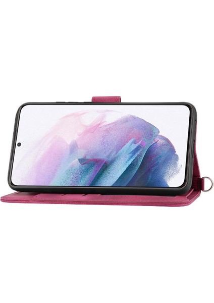 Gx Shop Samsung Galaxy S22 Artı Darbeye Dayanıklı Çoklu Kredi Kartı Için Flip Case (Yurt Dışından)