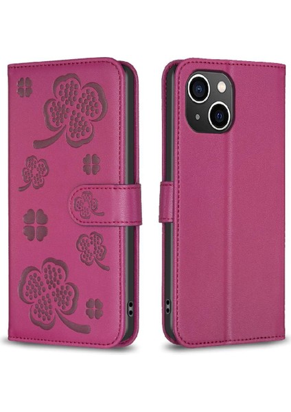 IPhone 14 Için Flip Case Artı Pu Deri Kart Yuvaları Tutucu Kickstand Cüzdan (Yurt Dışından)