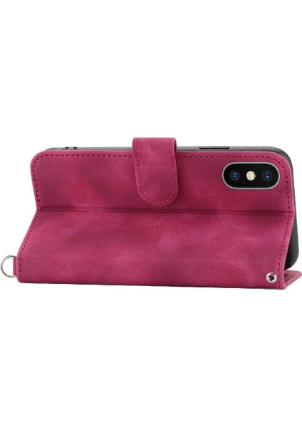 Iphone 11 X/xs Darbeye Dayanıklı Kabartmalı Çoklu Kredi Kartı Için Flip Case (Yurt Dışından)