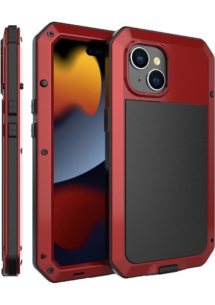 Iphone 15 Için Kılıf Artı 360 Tam Vücut Koruyucu Kapak Toz Geçirmez Açık (Yurt Dışından)