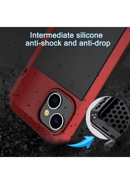 Iphone 15 Için Kılıf Artı 360 Tam Vücut Koruyucu Kapak Toz Geçirmez Açık (Yurt Dışından)