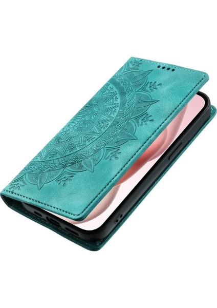 IPhone 14 Için Kılıf Pro Pu Deri Yan Toka Kart Ekleme Tam Flip (Yurt Dışından)
