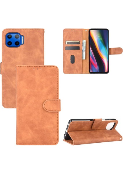 Motorola Moto G 5g Artı Kart Tutucu Kickstand Koruyucu (Yurt Dışından)