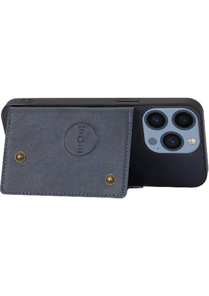 Cüzdan Kılıf iphone 15 Pro Kart Tutucu Cüzdan Kılıf Darbeye Buit (Yurt Dışından)