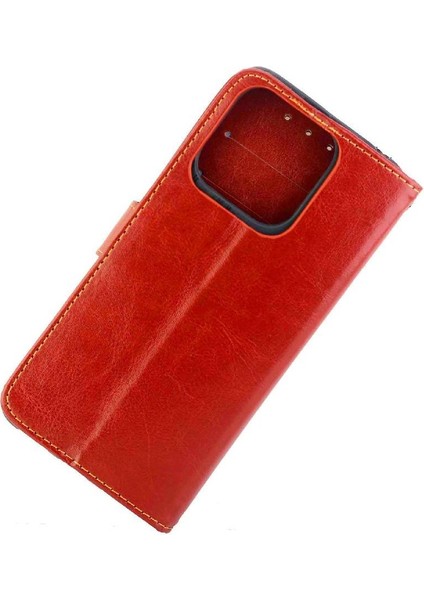 Xiaomi Redmi 12C Manyetik Kapatma Kickstand Pu Deri Kart Için Flip Case (Yurt Dışından)