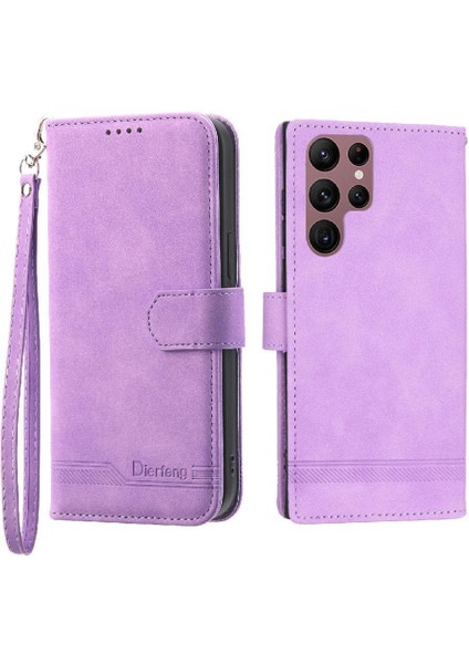 Samsung Galaxy S22 Ultra Nakit Cep Premium Bileklik Kartı Için Flip Case (Yurt Dışından) fırsatları