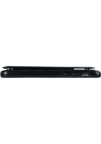 Cüzdan Kılıf IPhone X/xs Kickstand Kart Yuvaları ile Pu Deri Kart (Yurt Dışından)