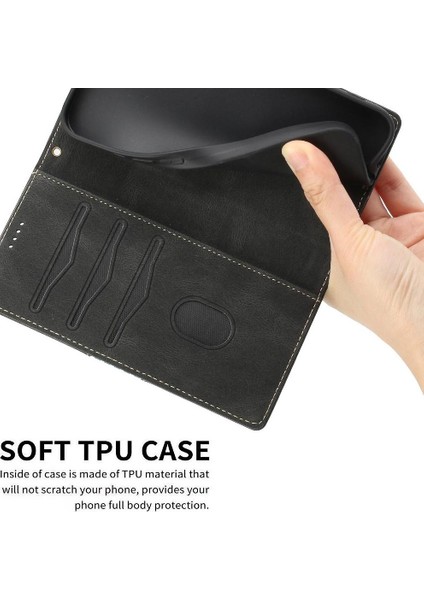 IPhone 6 Için Cüzdan Durumda/7/8 Kickstand Çizilmeye Dayanıklı Kart Yuvası Kapatma (Yurt Dışından)