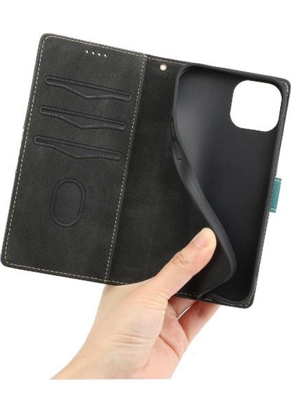 IPhone 6 Için Cüzdan Durumda/7/8 Kickstand Çizilmeye Dayanıklı Kart Yuvası Kapatma (Yurt Dışından)
