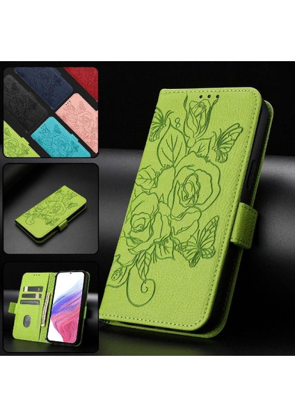 Kredi Kartı Yuvası ile IPhone 11 Pro Manyetik Cüzdan Pu Deri (Yurt Dışından)