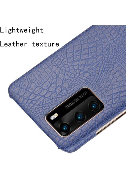 Huawei P40 Koruyucu Kapak Uyumluluk Anti Için Şık Klasik Kılıf (Yurt Dışından) modelleri