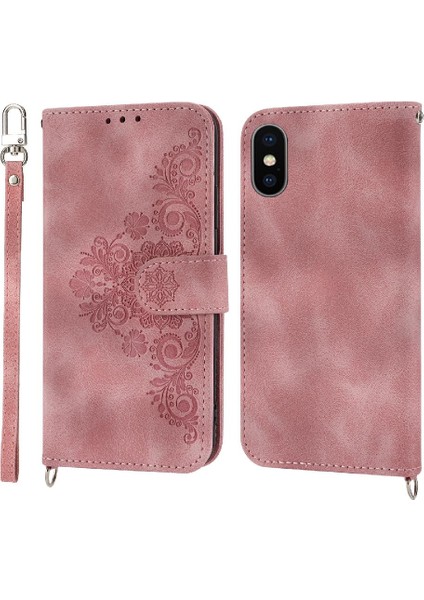 Iphone 11 X/xs Darbeye Dayanıklı Kabartmalı Çoklu Kredi Kartı Için Flip Case (Yurt Dışından)