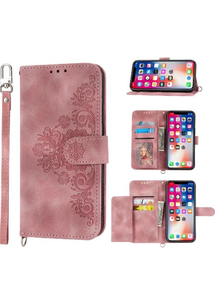 Iphone 11 X/xs Darbeye Dayanıklı Kabartmalı Çoklu Kredi Kartı Için Flip Case (Yurt Dışından)