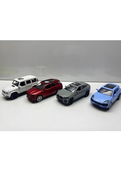 Oyuncak Dokuzlu Çek Bırak Metal Araba Seti - 9'Lu Açılır Ön Kapılı Araç Set - Die-Cast Dokuzlu Araba Seti