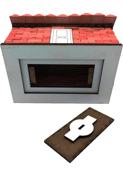 Minyatür Tuğla Kumbara Ev Seti modelleri