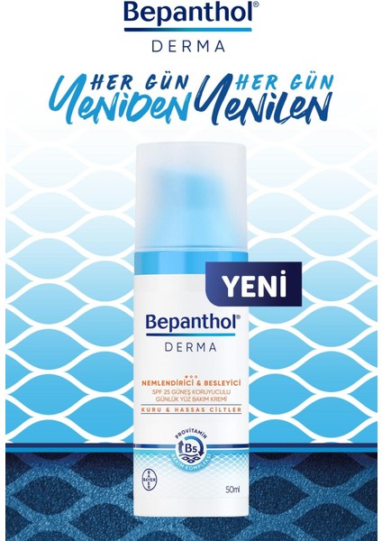 Derma Spf Yüz Bakım Kremi  50ML +Yüz Temizleme Jeli 200ML & Taç Hediye