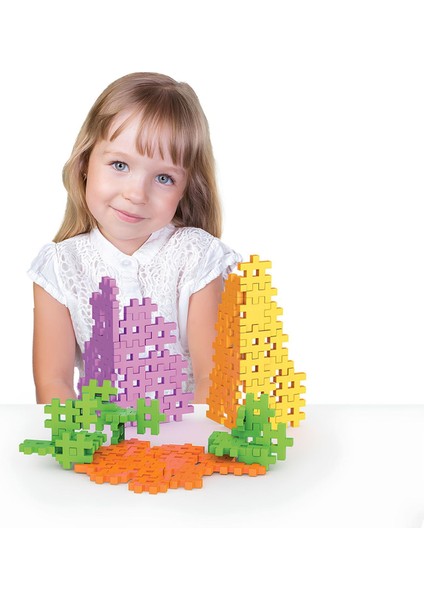 Eğitici Oyuncak Fun Fun Puzzle 128 Parça - Eğlenceli Zeka Geliştirici Yapı Tasarım