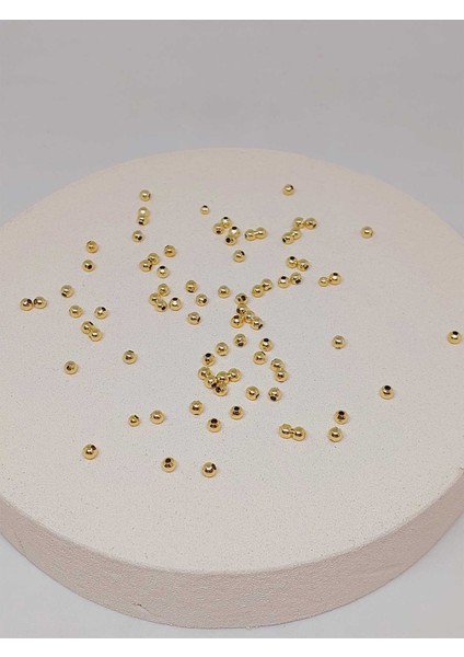 Altın Kaplama Boncuk Ara Malzeme 4mm/10 Adet (52470) modelleri