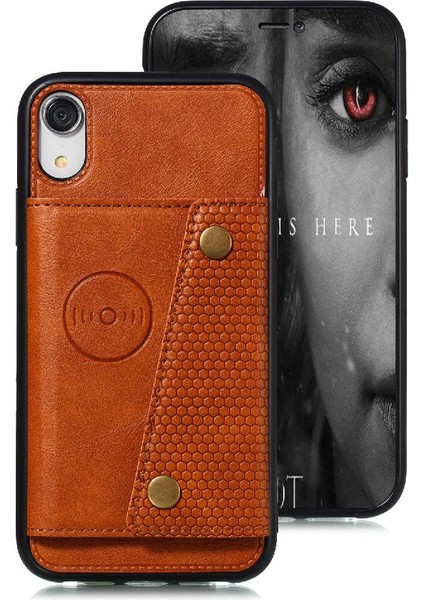 Iphone Xs Max Kickstand Darbeye Koruyucu Cüzdan Kılıf Için Cüzdan Kılıf (Yurt Dışından)