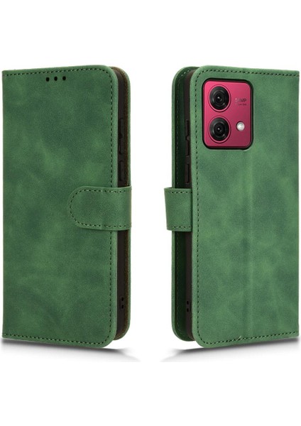 Motorola Moto G84 5g Koruyucu Kapak Kartı Ekleme Deri Için Kılıf (Yurt Dışından)