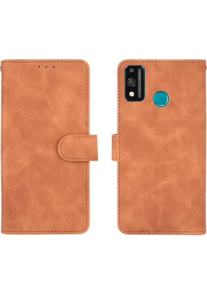Onur 9x Lite Deri Folio Flip Case Tam Koruma Kartı Için Kılıf (Yurt Dışından)