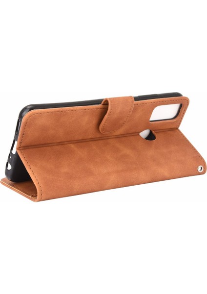 Onur 9x Lite Deri Folio Flip Case Tam Koruma Kartı Için Kılıf (Yurt Dışından)