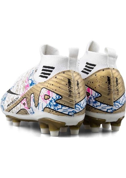 Krampon Çoraplı - Beyaz/altın/desenli modelleri