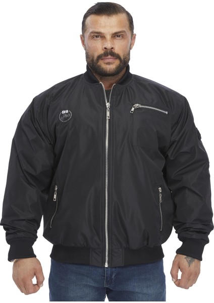 Oversize Pilot Mont Su Geçirmez Bomber Ceket Bgsm 4084