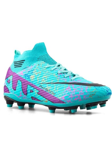 Krampon Çoraplı - Beyaz/altın/desenli