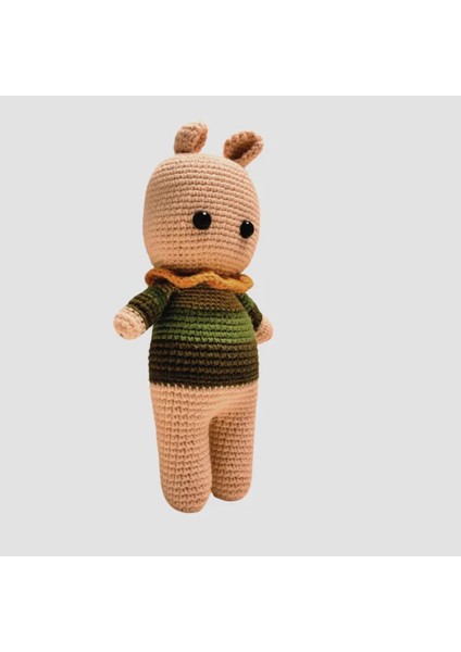 Uretti El Yapımı Amigurumi Ayıcık 21CM - Krem