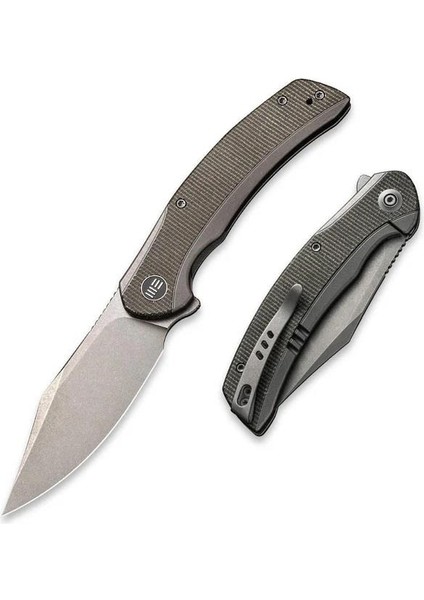 Snick Titanium Green Micarta Çakı