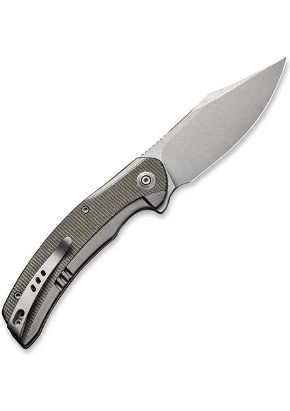 Snick Titanium Green Micarta Çakı