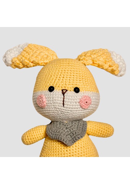 Uretti El Yapımı Amigurumi Sevimli Köpek 25CM - Sarı