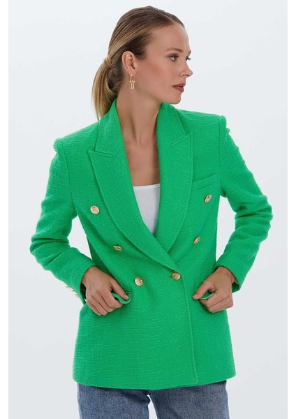 Kruvaze Çok Düğme Tüvit Ceket modelleri