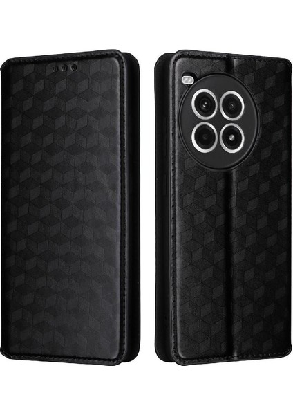 Oneplus Ace 3 Pro Için Flip Case Manyetik Kapatma Cüzdan Pu Deri Kart (Yurt Dışından)