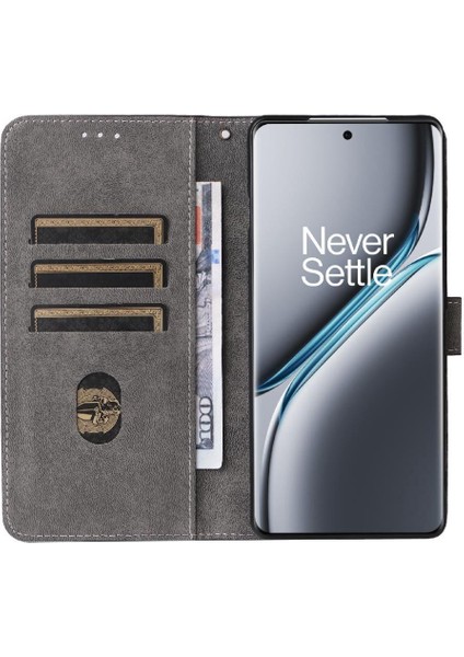 Oneplus Ace 3 Pro Için Kılıf Pu Deri Flip Folio Cüzdan Manyetik Kapatma (Yurt Dışından) indirimleri